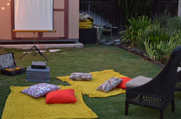 Four Keys To A Movie Night In The Garden