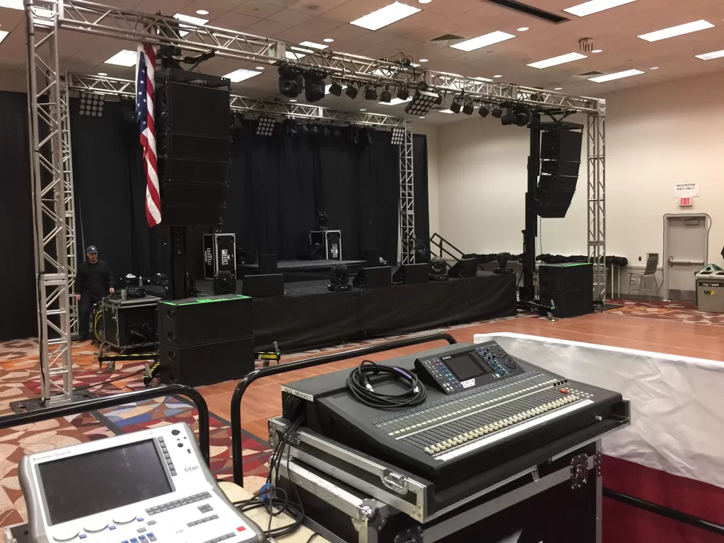 Speaker rental