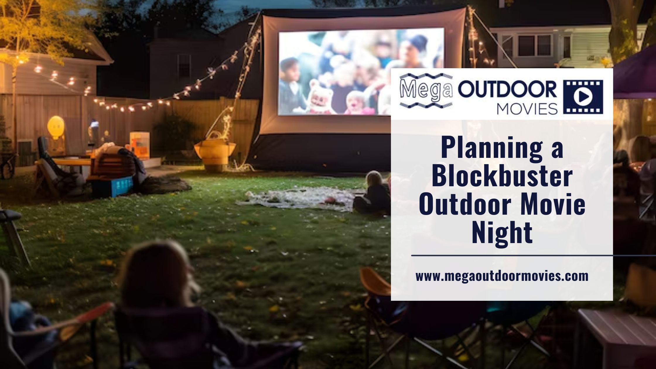 Outdoor movie events