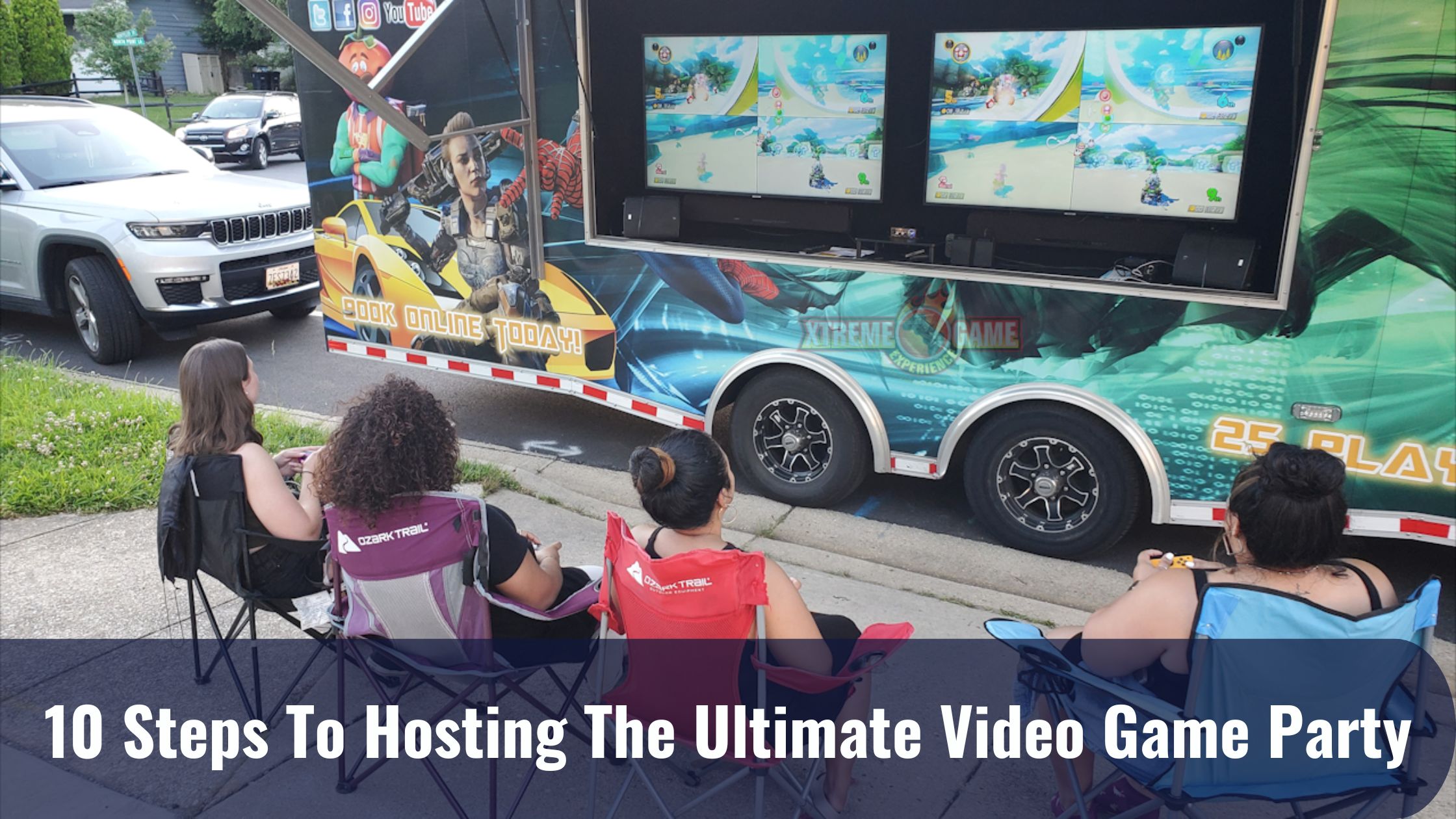 10 Steps to Hosting the Ultimate Outdoor Video Game Party