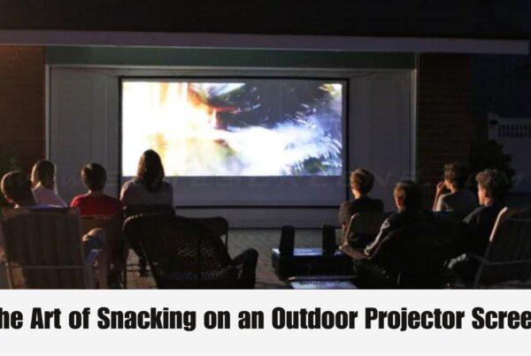 projector screen outdoor