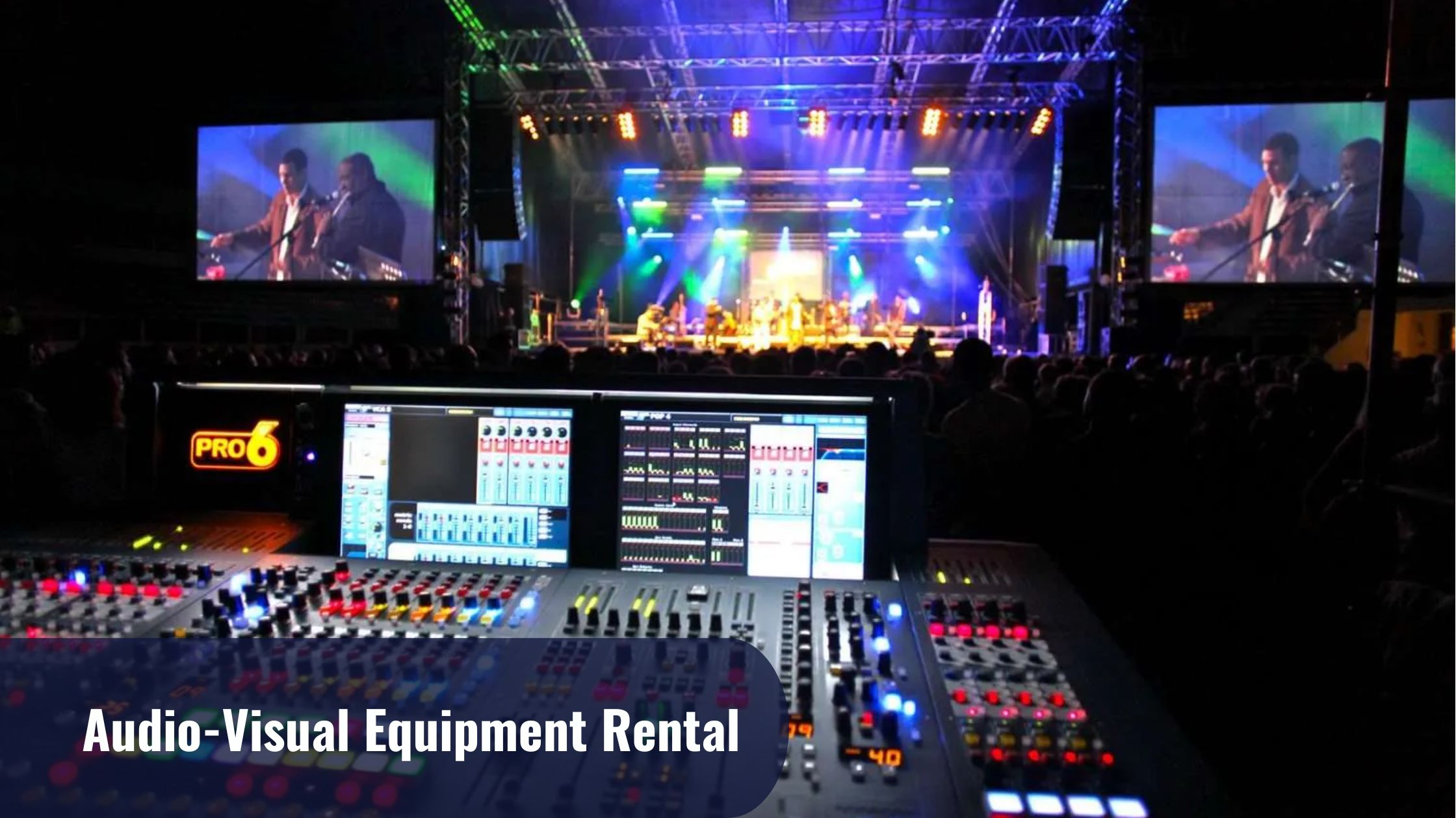 Audio-Visual Equipment Rental