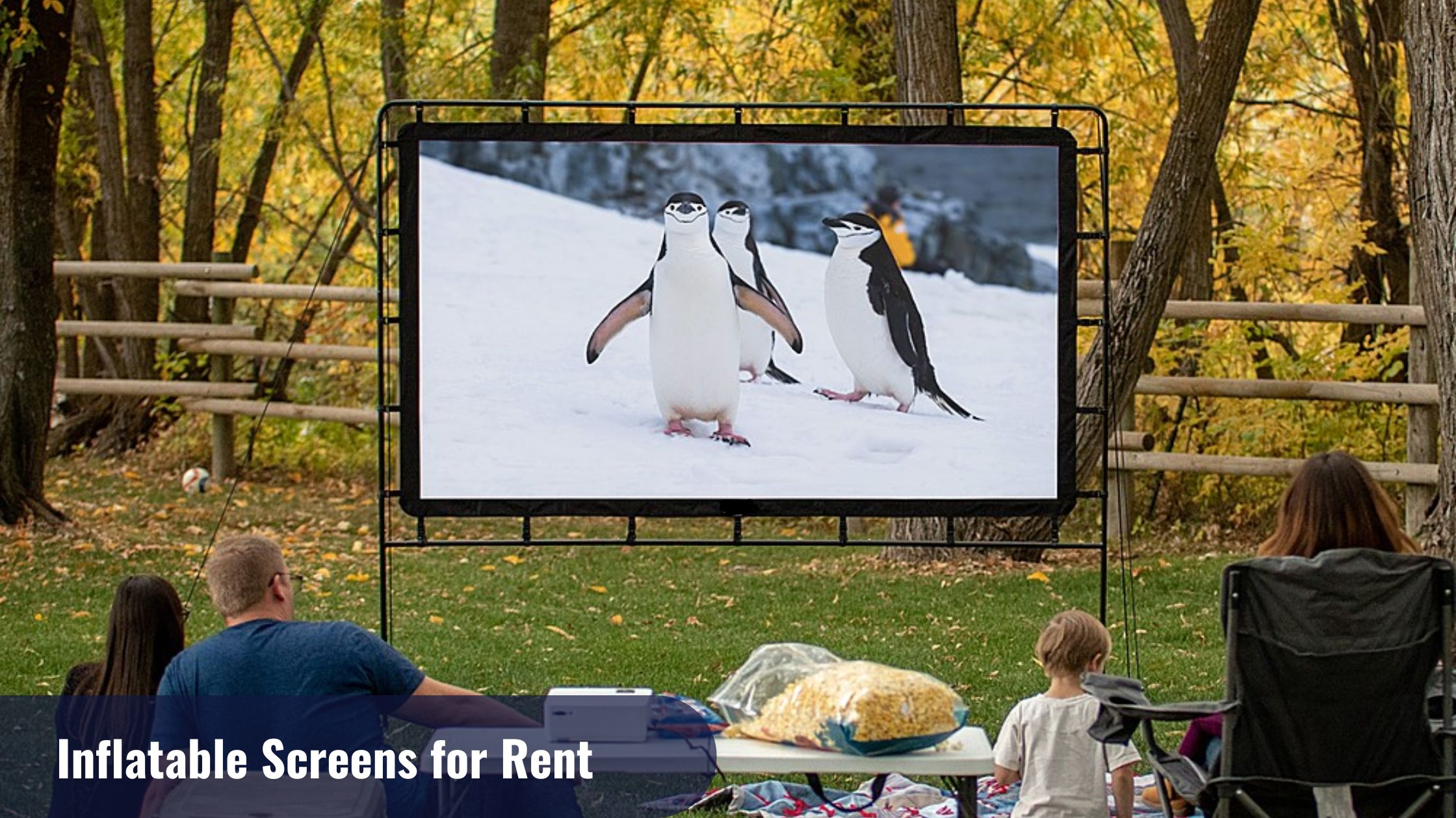 Inflatable Screens for Rent