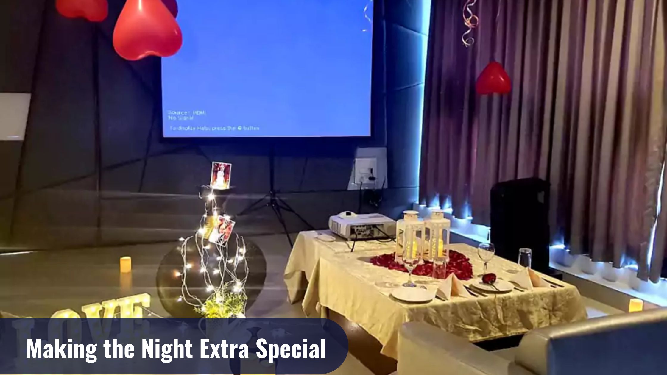 Making the Night Extra Special