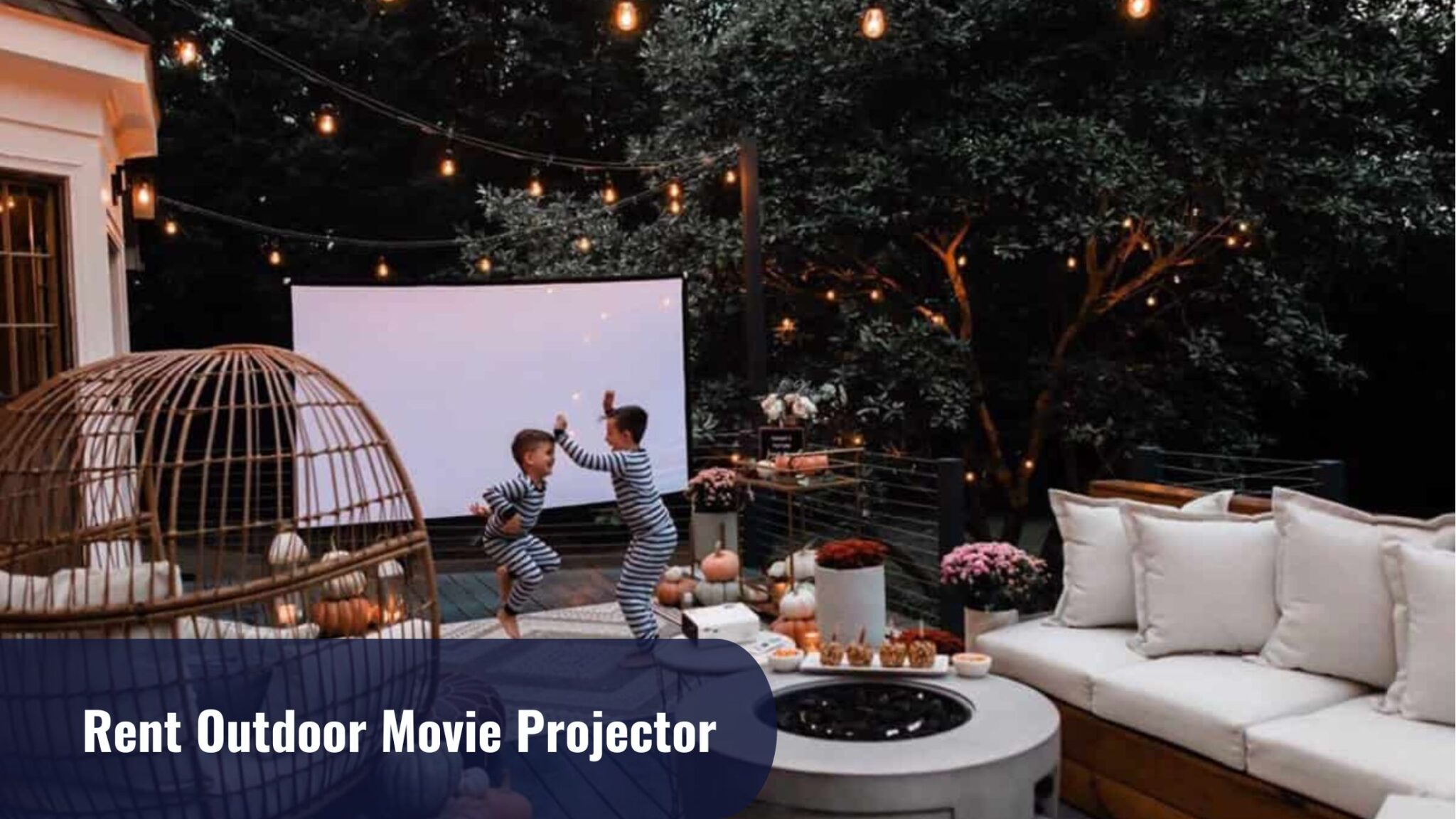 Best Outdoor Movie Projector And Screen Rentals For Penthouse Suites ...