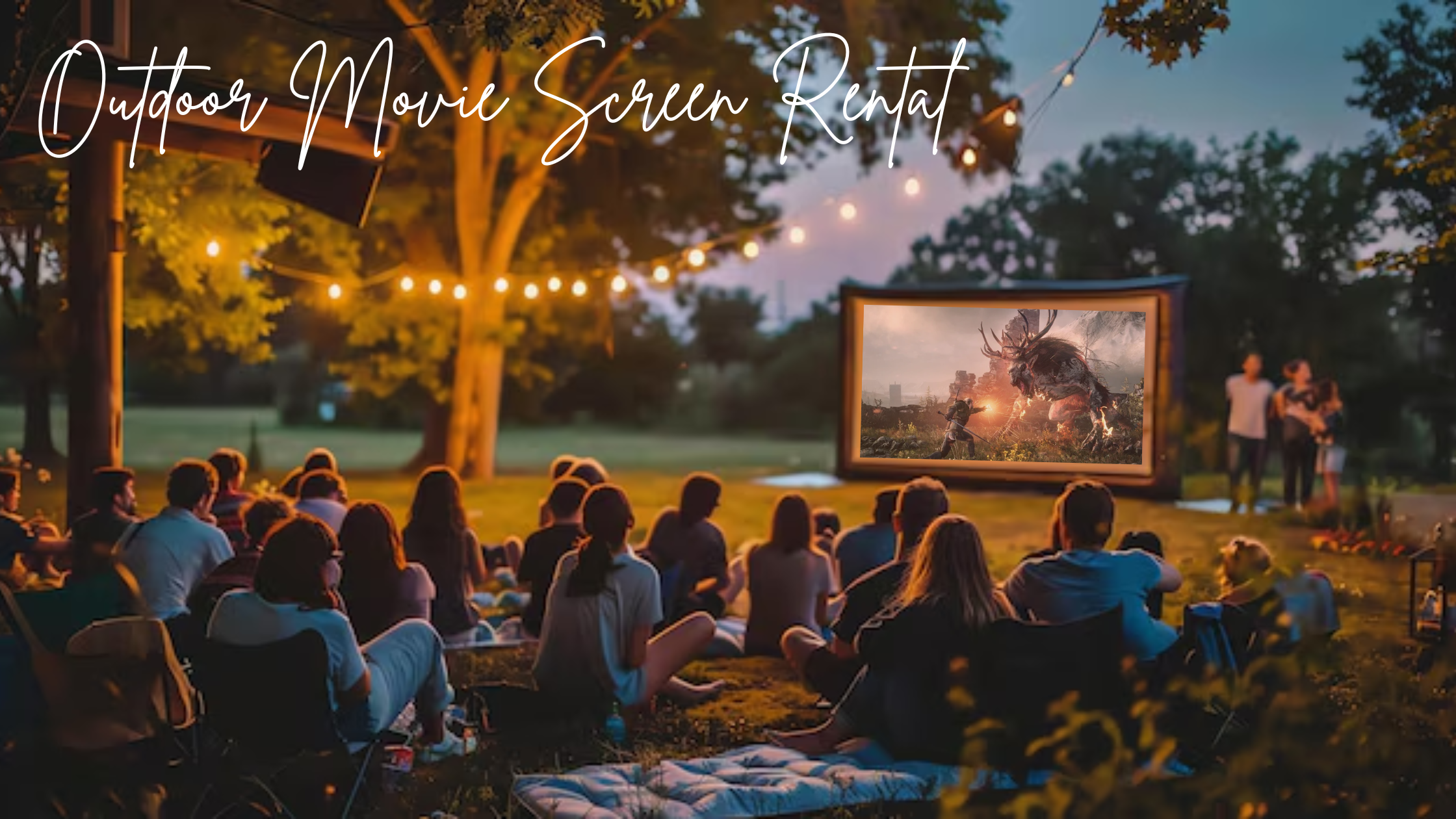 Outdoor Movie Screen Rental