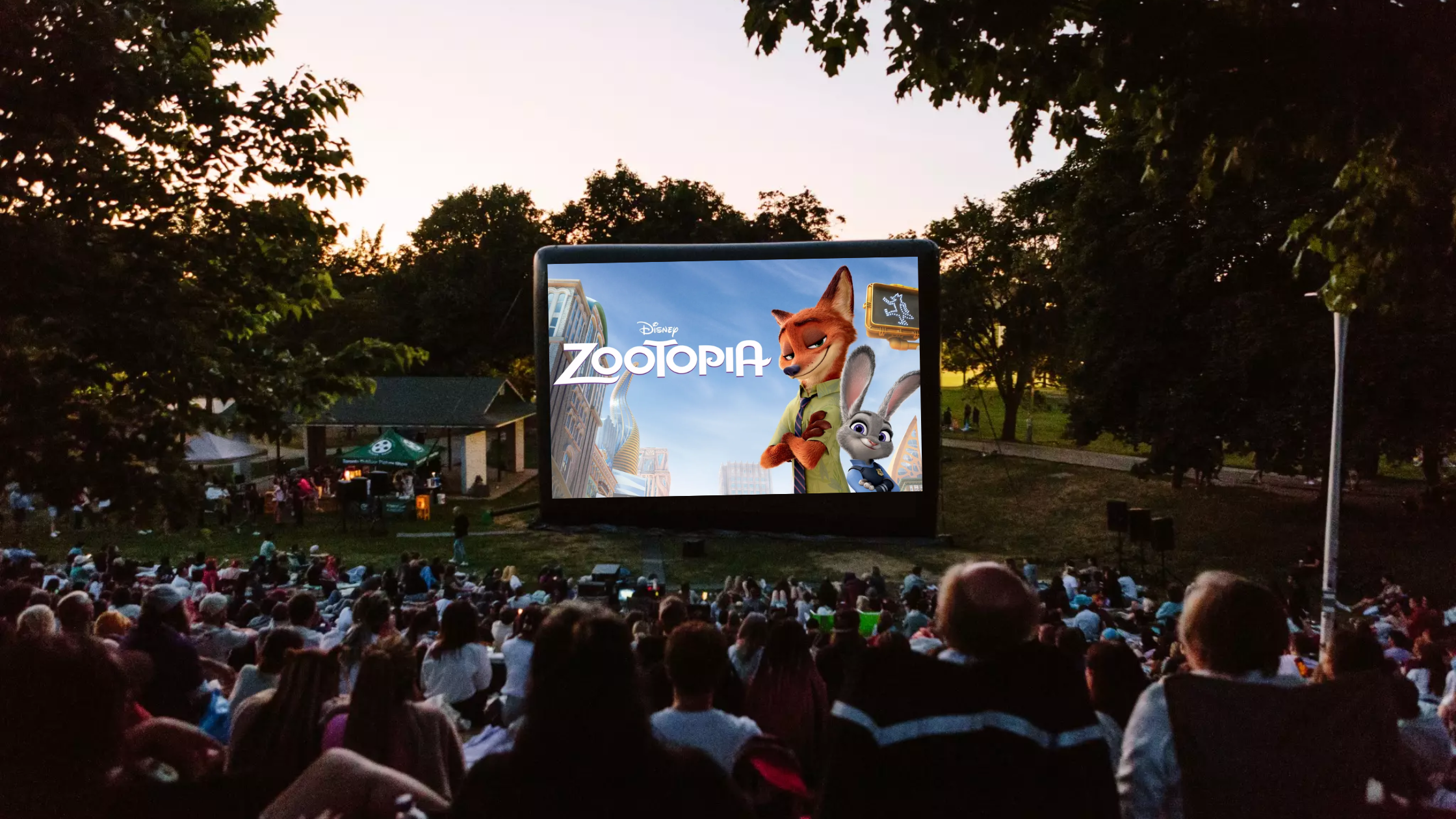 outdoor movie screen rentals